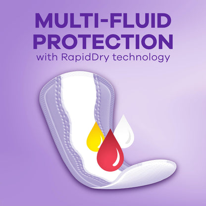 Always Daily Extra Protect Liners, Extra Long Length, Scented Panty Liners, Feel Clean and Comfortable for up to 10 Hours, 60 Count (Packaging May Vary)