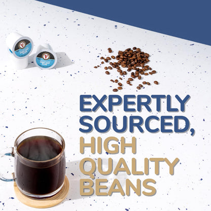 Victor Allen's Coffee Variety Pack (Morning Blend, 100% Colombian, Donut Shop Blend, and French Roast), 96 Count, Single Serve Coffee Pods for Keurig K-Cup Brewers