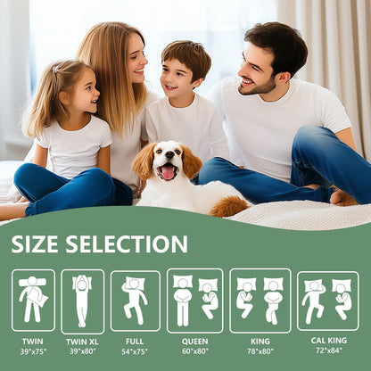Premium 100% Waterproof Mattress Protector Queen Size, Breathable Bed Cover 3D Air Fabric Cooling Mattress Pad Cover Smooth Soft Noiseless Washable, 8''-21'' Deep Pocket