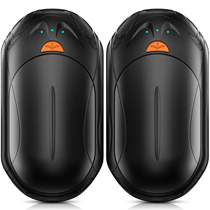 AI Hand Warmers Rechargeable 2 Pack,6000mAh Rechargeable Hand Warmer,20Hrs Long Heating Electric Hand Warmer,Portable Pocket Heater,Gifts for Christmas,Camping,Stocking Stuffers,Gifts for Men