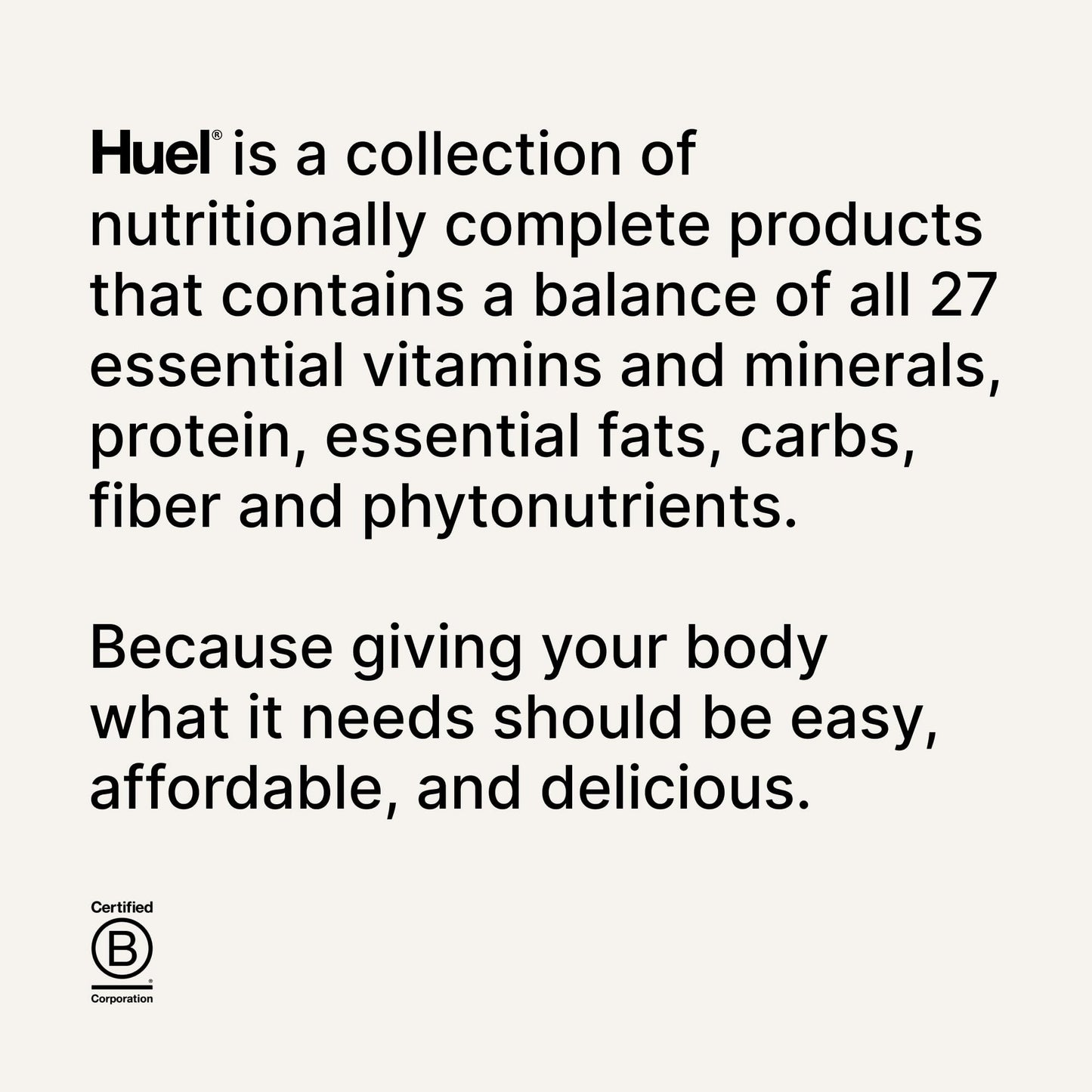 Huel Black Edition | Chocolate 40g Vegan Protein Powder | Nutritionally Complete Meal Replacement | 27 Vitamins and Minerals, Gluten Free | 17 Servings