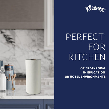 Kleenex Professional Premier Kitchen Paper Towels (13964), Cloth-Like Softness, White (70 Sheets/Roll, 24 Rolls/Case, 1,680 Sheet Total)