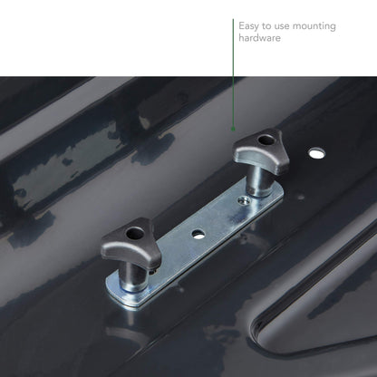SportRack Vista XL Rear Opening Cargo Box,Black