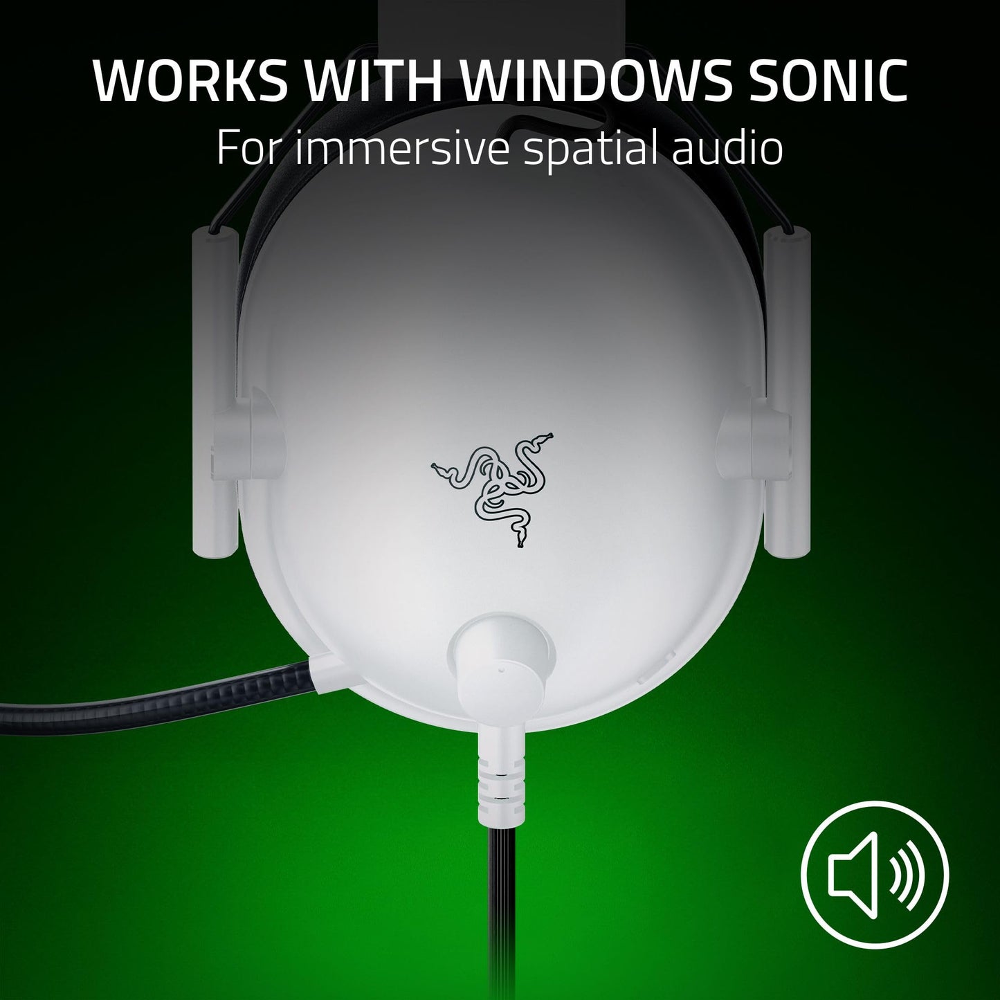 Razer BlackShark V2 X Xbox Gaming Headset: 50mm Drivers - Cardioid Mic - Lightweight - Comfortable Noise Isolating Earcups - for Xbox Series X, Series S, PS5, PC, Switch via 3.5mm Audio Jack - White