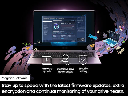 SAMSUNG T9 Portable SSD 1TB, USB 3.2 Gen 2x2 External Solid State Drive, Seq. Read Speeds Up to 2,000MB/s for Gaming, Students and Professionals, MU-PG1T0B/AM, Black