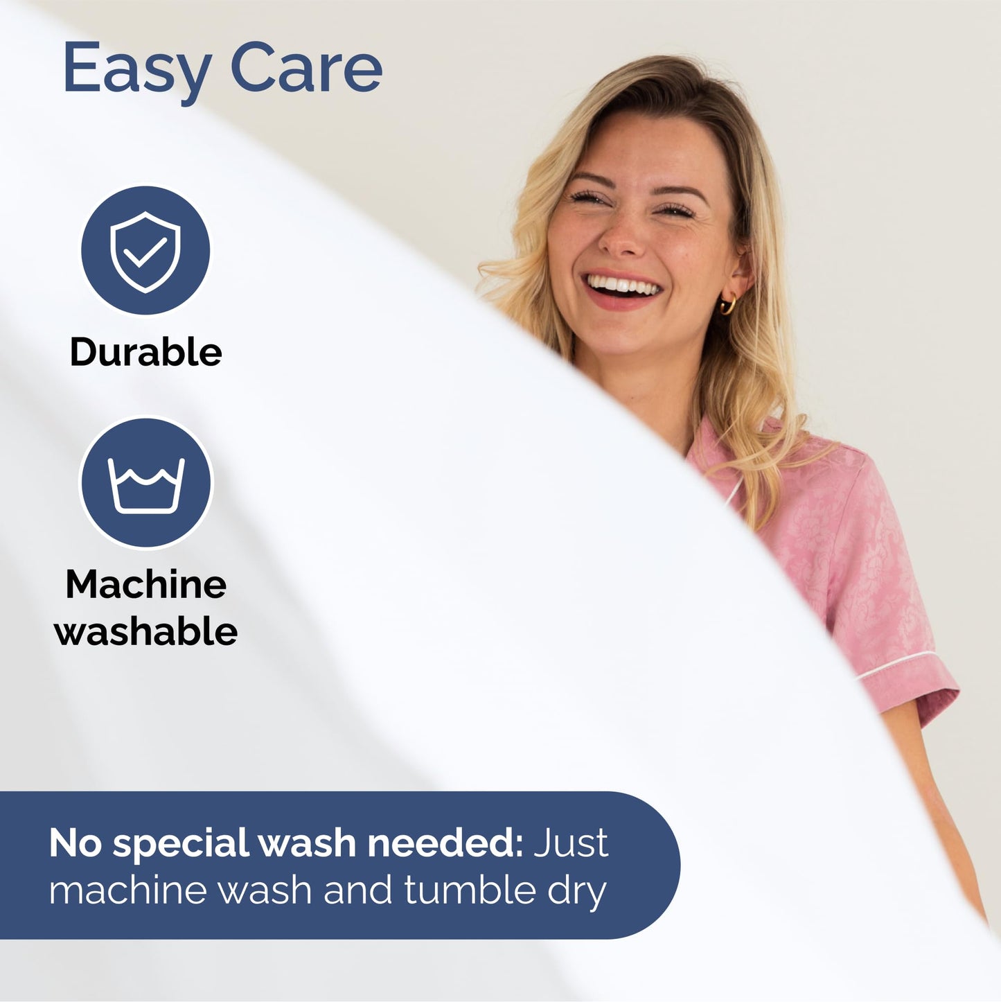 Extra Deep Queen Sheet Set - 6 Piece Breathable & Cooling Sheets - Hotel Luxury Bedding Set w/18-24 Inch Extra Deep Pockets - Easy & Secure Fit - Super Soft, Wrinkle Free & Comfy - White, Queen Size