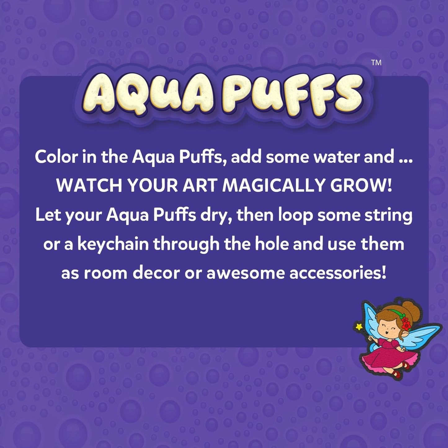 Skillmatics Aqua Puffs - 3D Art Kit, Princesses & Unicorns, Easter Basket Stuffers, Mess-Free Paint by Number Craft, DIY & Inflate Activity, Creative Gift for Girls & Boys Ages 4, 5, 6, 7, 8, 9, 10