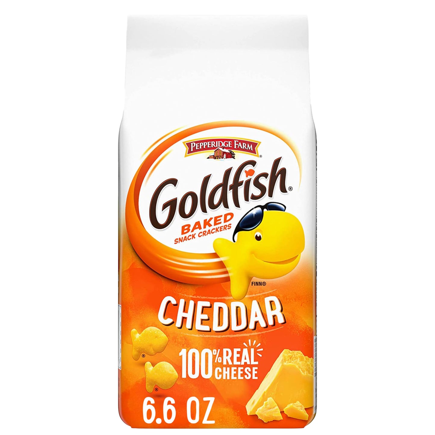 Goldfish Cheddar Crackers, 6.6 Oz Bag