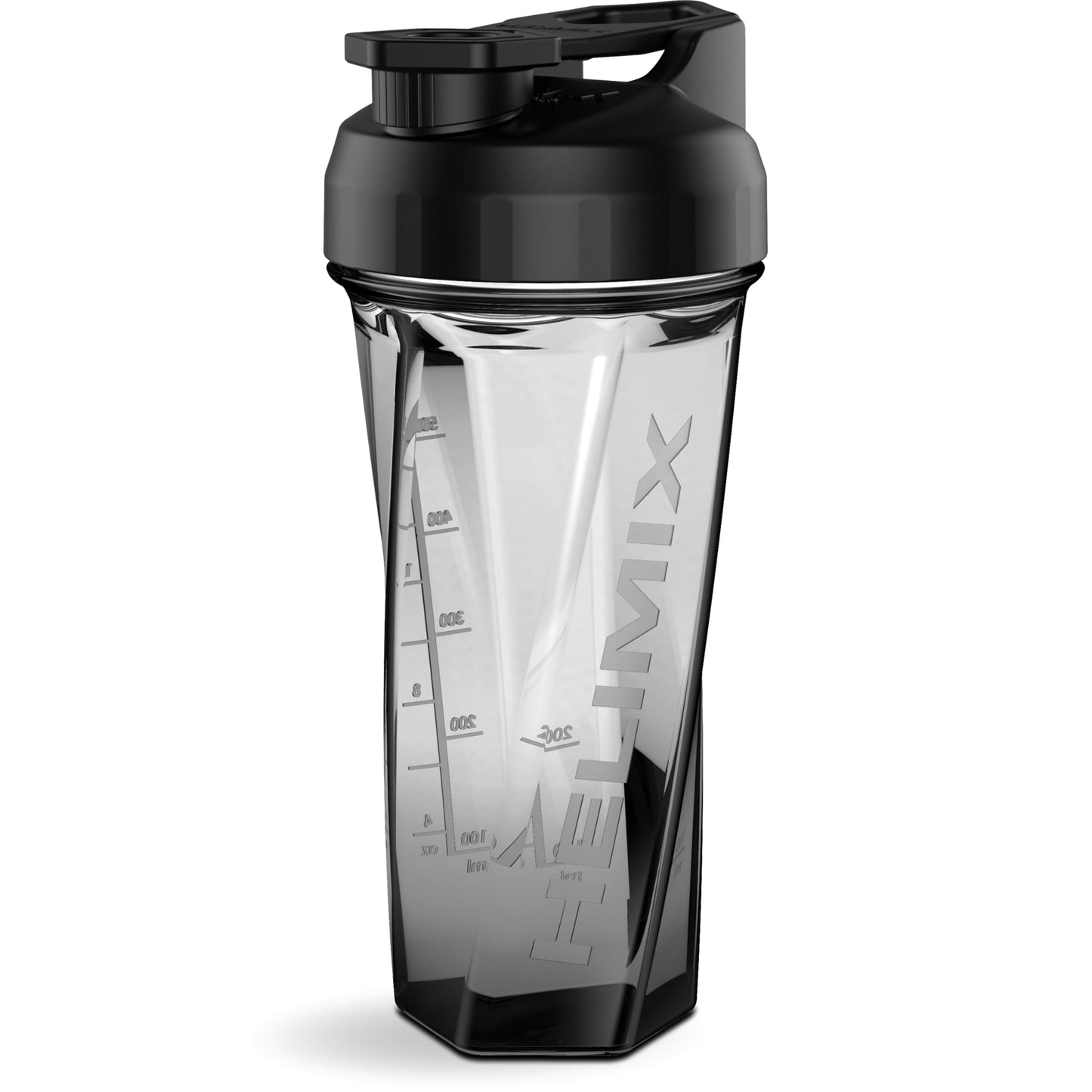 HELIMIX 2.0 Vortex Blender Shaker Bottle Holds upto 28oz | No Blending Ball or Whisk | USA Made | Portable Pre Workout Whey Protein Drink Shaker Cup | Mixes Cocktails Smoothies Shakes | Top Rack Safe