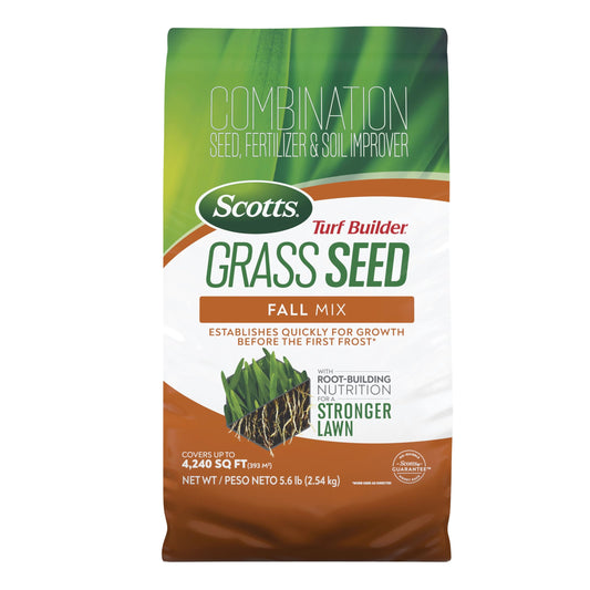 Scotts Turf Builder Grass Seed Fall Mix, 5.6 lbs.