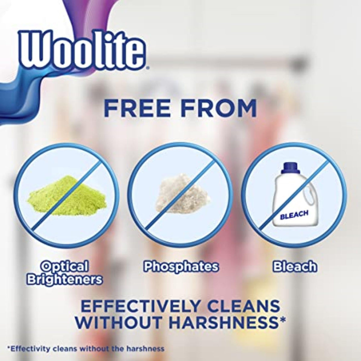 Woolite Darks Defense Liquid Laundry Detergent, 66 Loads, 100 Fl Oz, HE & Regular Washers, Packaging May Vary