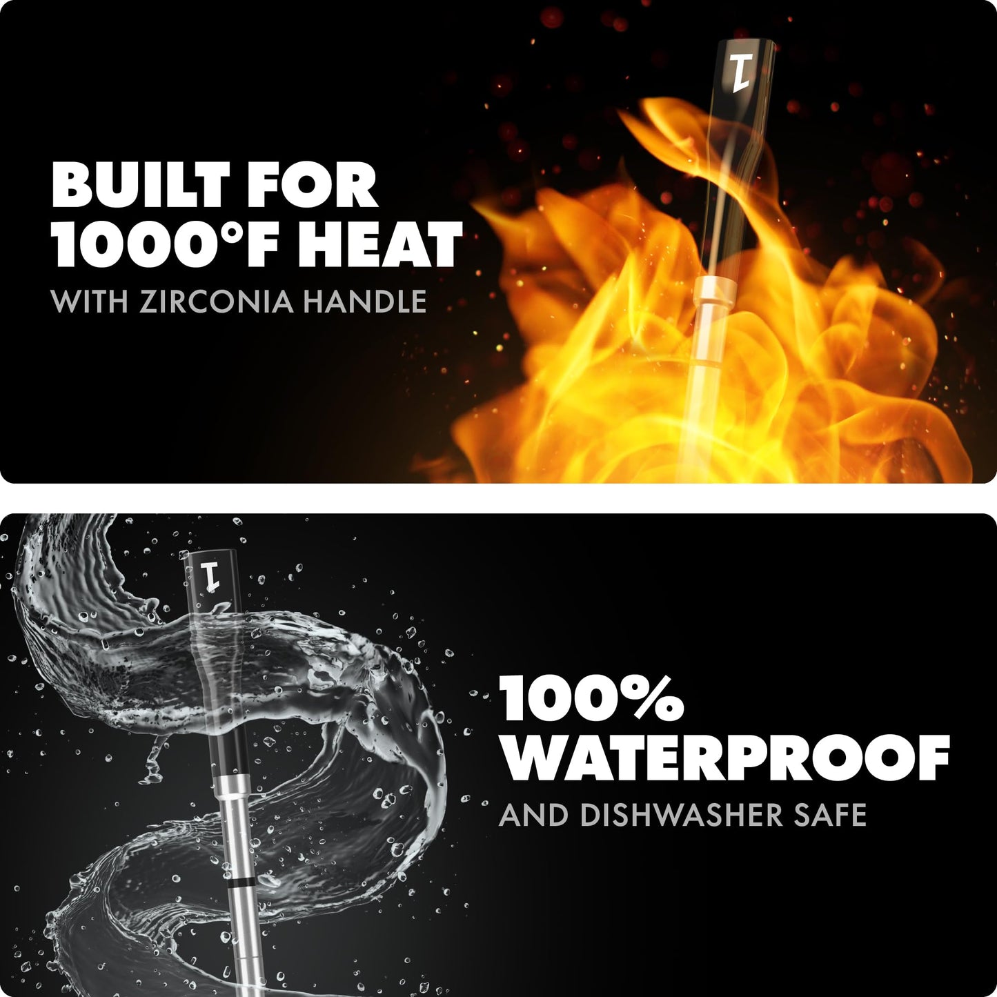 CHEF iQ Sense | Smart Wireless Meat Thermometer | Ultra-Thin Probe | WiFi Unlimited Range | 1000°F Heat Safe | 5 Sensors | BBQ, Grill, Oven, Smoker, Air Fryer | Gen3