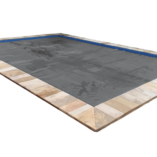 In The Swim 20' x 40' Ultra Silver Rectangle Solar Pool Cover 16 Mil for Solar Heating Above Ground Pools and Inground Pools