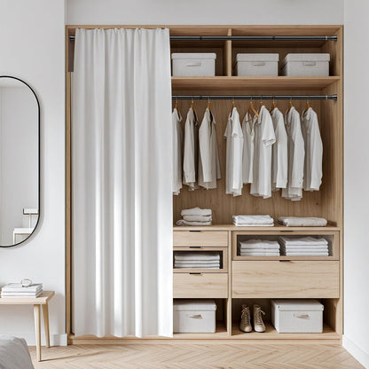 Zipglo Shower Curtain Rod 30 to 64 Inches 2Pack, Spring Tension Curtain Rod Black Tension Rods Spring Rods Expandable for Window, Wardrobe, Doorway, Kitchen