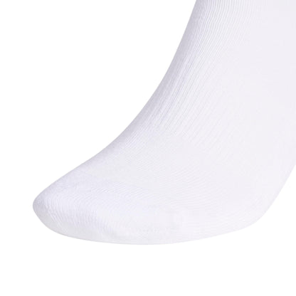 adidas Men's Athletic 6-Pack, Cushioned Crew Socks with Arch Compression for a Secure Fit, White/Black/White, Large