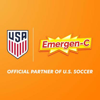 Emergen-C 1000mg Vitamin C Powder for Daily Immune Support Caffeine Free Vitamin C Supplements with Zinc and Manganese, B Vitamins and Electrolytes, Super Orange Flavor - 60 Count/2 Month Supply