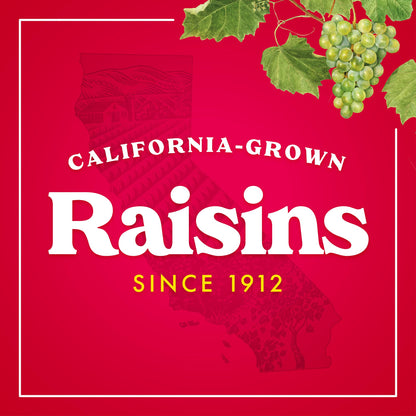 Sun-Maid Vanilla Yogurt Coated Raisins - (6 Pack) 1 oz Snack-Size Box - Yogurt Covered Dried Fruit Snack for Lunches and Snacks