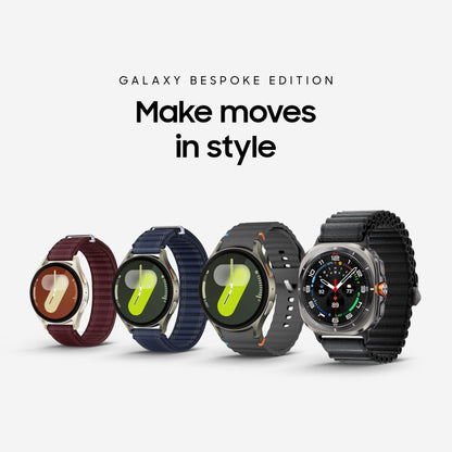 Samsung Galaxy Watch Ultra Bespoke Edition 47mm LTE AI Smartwatch Energy Score, Wellness Tips, Heart Rate, Sleep Monitor, Fitness Tracker, 2024, Titanium Silver [US Version, 1Yr Manufacturer Warranty]