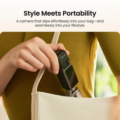 Xtra Muse, Vlogging Camera with 1'' CMOS & 4K/120fps Videos, Pocket Camera with 3-Axis Gimbal Stabilizer, Fast Focusing, Face/Object Tracking, Digital Video Camera for Photography, Digital Camera