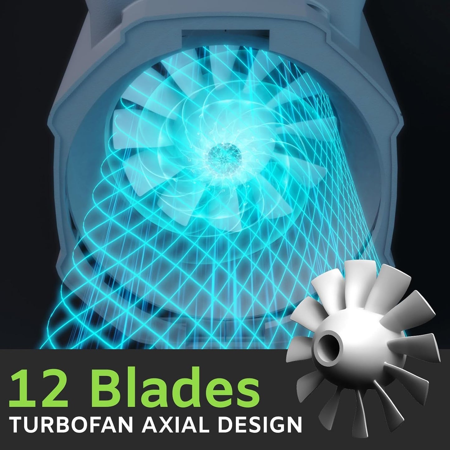 Leaf Blower with Brushless Motor, 580CFM/160MPH Leaf Blower Cordless, Electric Lightweight Blower with 2X4.0Ah Batteries and Charger, 2 Speed Modes, for Lawn Care, Patio Cleaning, etc.