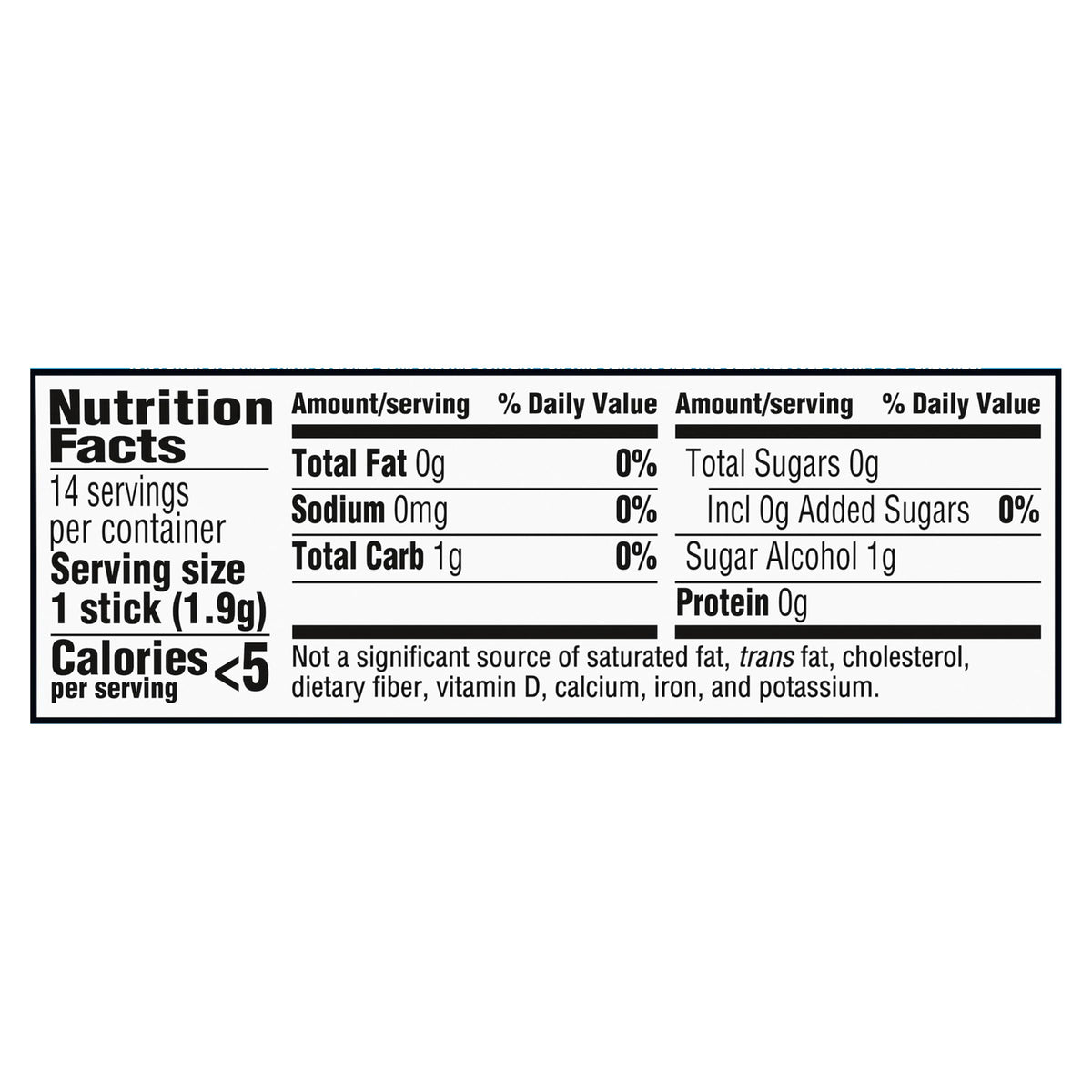 Trident Mint Bliss Sugar Free Gum, 12 Packs of 14 Pieces (168 Total Pieces)
