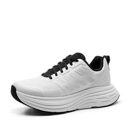 NORTIV 8 Women's Walking Shoes Cushion Running Tennis Shoes ActiveFloat Non-Slip Comfortable Breathable Workout Gym Sports Athletic Fashion Sneakers,Size 8.5,White,SNWS245W