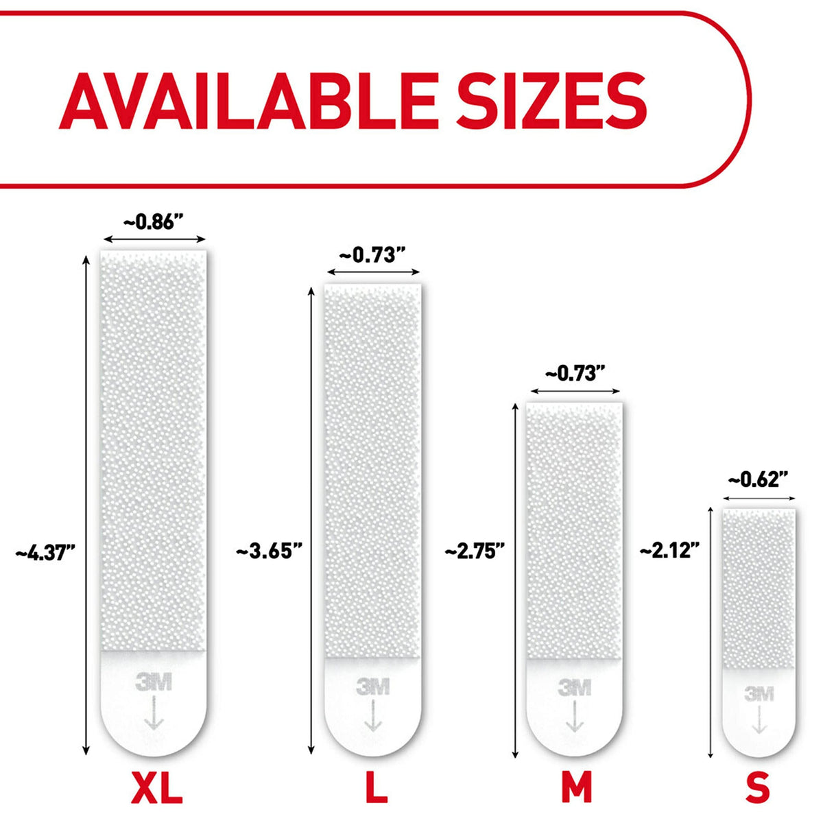 Command Picture Hanging Strips Variety Pack, Damage Free Hanging Picture Hangers, No Tools Wall Hanging Strips for Living Spaces, White, 16 Small Pairs and 32 Medium Pairs (96 Strips)