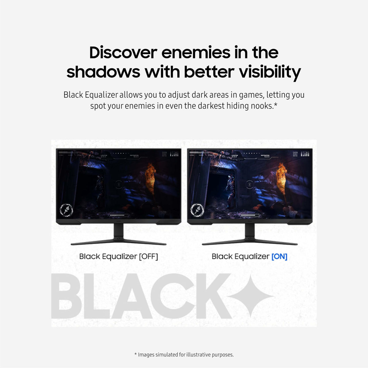 Samsung 27-Inch Odyssey G3 (G30D) Series FHD Gaming Monitor, 1ms, 180Hz, AMD FreeSync, Adjustable Stand, Black Equalizer, Virtual Aim Point, Eye Saver Mode, Flicker-Free, LS27DG302ENXZA