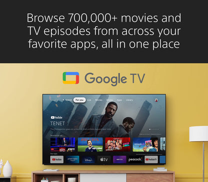 Sony 65 Inch 4K Ultra HD TV A95K Series: BRAVIA XR QD-OLED Smart Google TV with Dolby Vision HDR, Exclusive Features for Playstation 5 Black (2022)