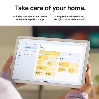 Google Pixel Tablet - Android Tablet with 11-Inch Screen and Extra-Long Battery Life - Hazel - 8 GB RAM - 128 GB