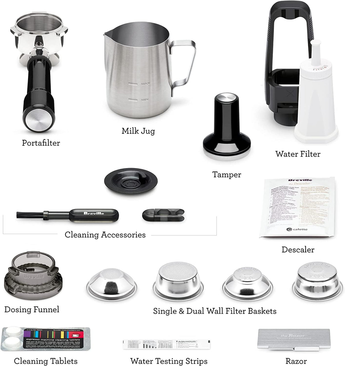 Breville Barista Touch Espresso Machine, One Size, Brushed Stainless Steel