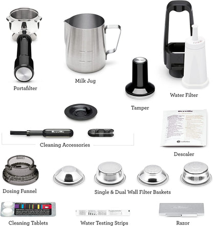 Breville Barista Touch Espresso Machine, One Size, Brushed Stainless Steel