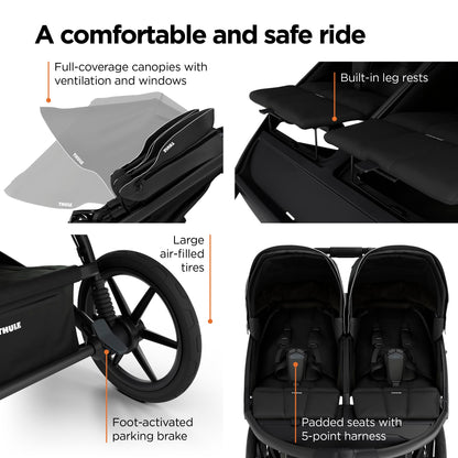 Thule Urban Glide 3 Double, Black