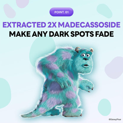 MEDIHEAL Madecassoside Toner Pads [Disney Pixar Edition]-Centella Asiatica to Improve Uneven Skin Tone - Vegan Face Gauze, Full size 100 + Refill 100 (Madecassoside, 200 pads)