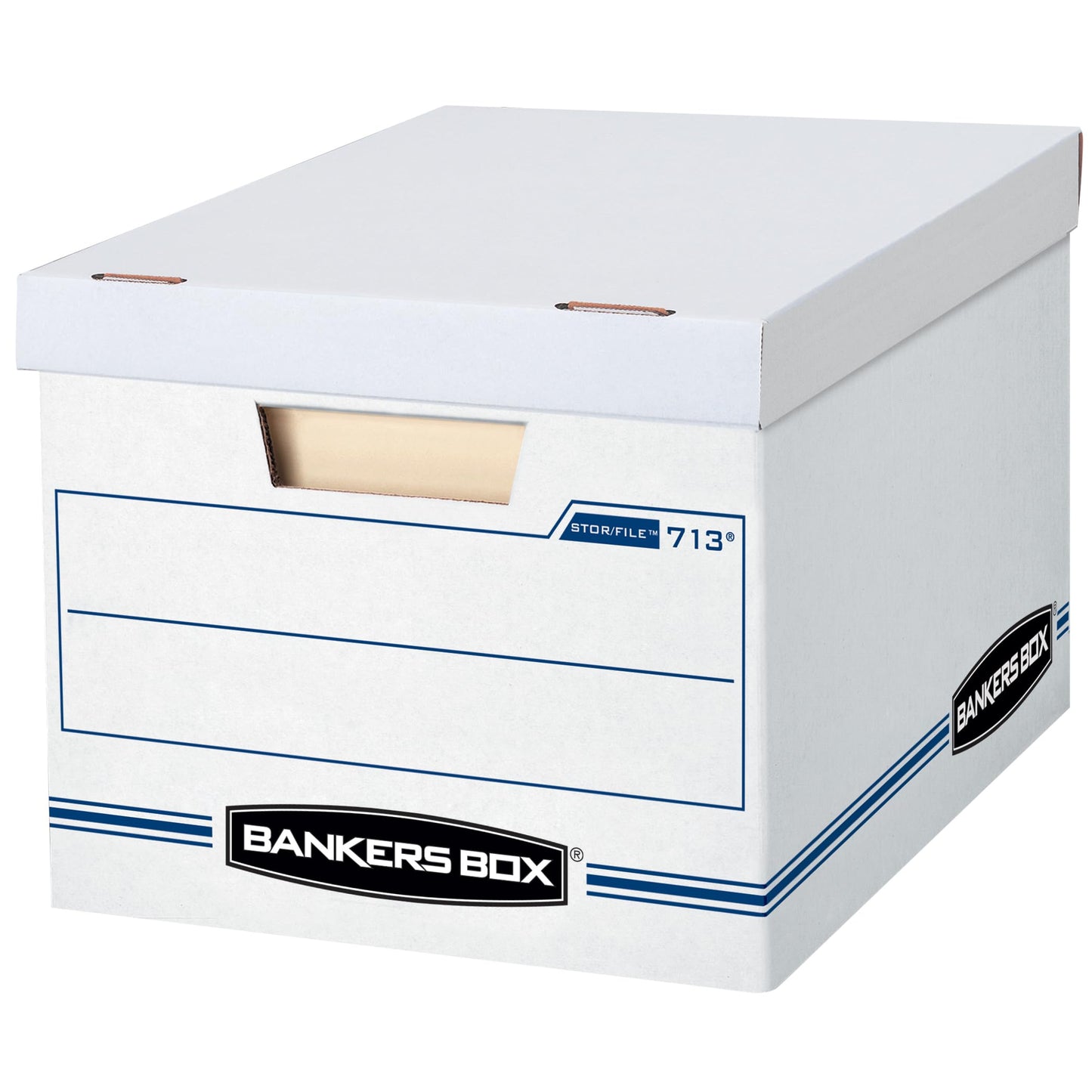 Bankers Box 30-Pack Basic Duty File Storage Boxes with Lids, Letter/Legal, STOR/FILE, (0071304)
