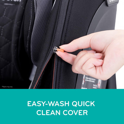 Evenflo Revolve360 Extend Convertible Car Seat with 360 Degree Rotation, Extended Rear-Facing, Forward-Facing, Booster Mode, and Secure Latch Install, Rockland Green