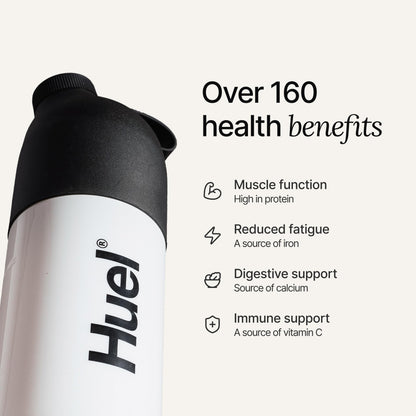 Huel Black Edition | Chocolate 40g Vegan Protein Powder | Nutritionally Complete Meal Replacement | 27 Vitamins and Minerals, Gluten Free | 17 Servings