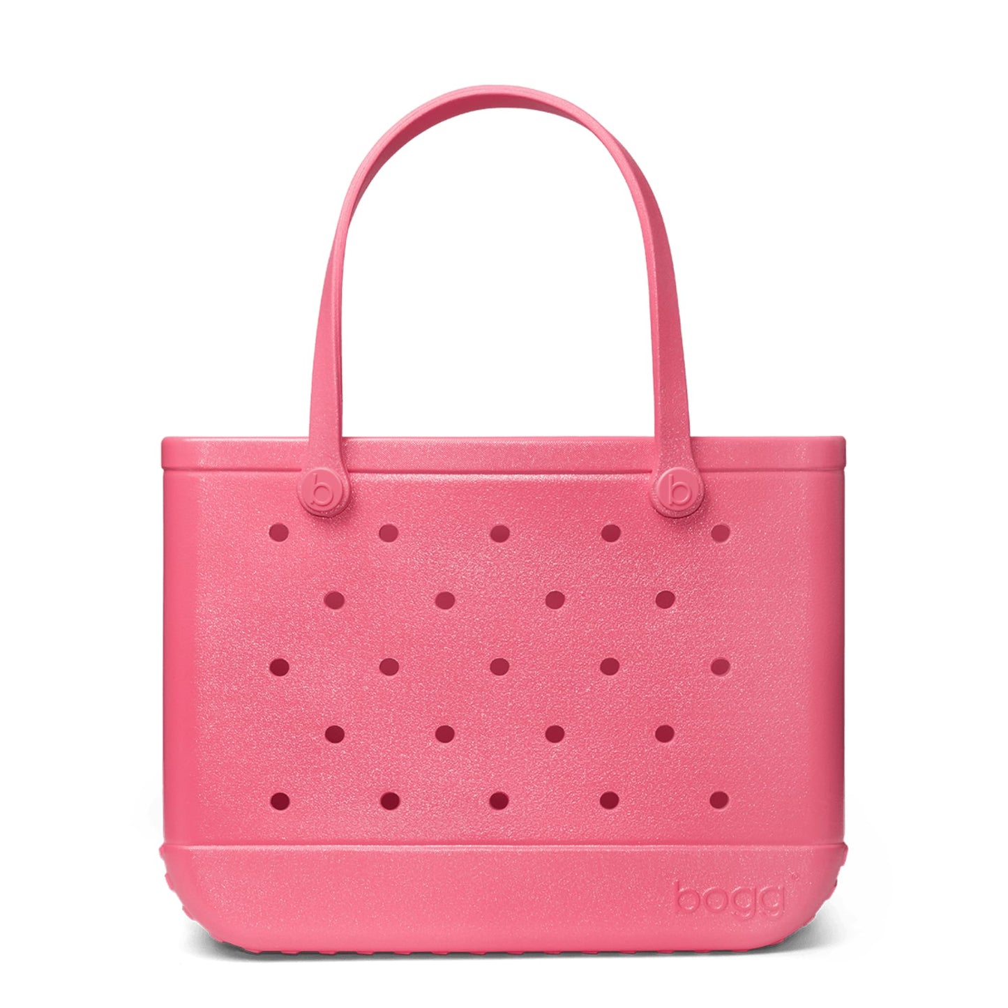 BOGG BAG - Original, Large Tote - Watermelon Shimmer - 19in L x 9in W x 14in H - Beach, Pool, Boat, Sports - All Purpose EVA - Lightweight, Washable, Durable