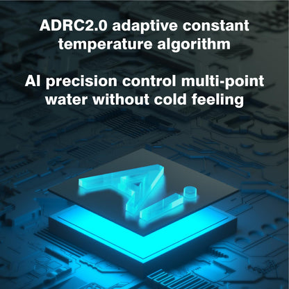 Ranein Natural Gas Tankless Water Heater, Indoor Max 3.6 GPM, 80,000 BTU Instant Hot Water Heater