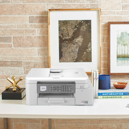 Brother MFC-J4335DW INKvestment Tank Wireless All-in-One Color Inkjet Printer, Up to 1-Year of Ink in-Box, Duplex Printing, Mobile and Cloud Print, Works with Alexa