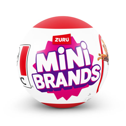 Mini Brands KFC® Series 1 Mystery Capsule by ZURU Real Miniature KFC® Brand Collectible Toy, Capsules of 5 Mystery Miniature KFC® for Girls, Teens, Adults and Collectors