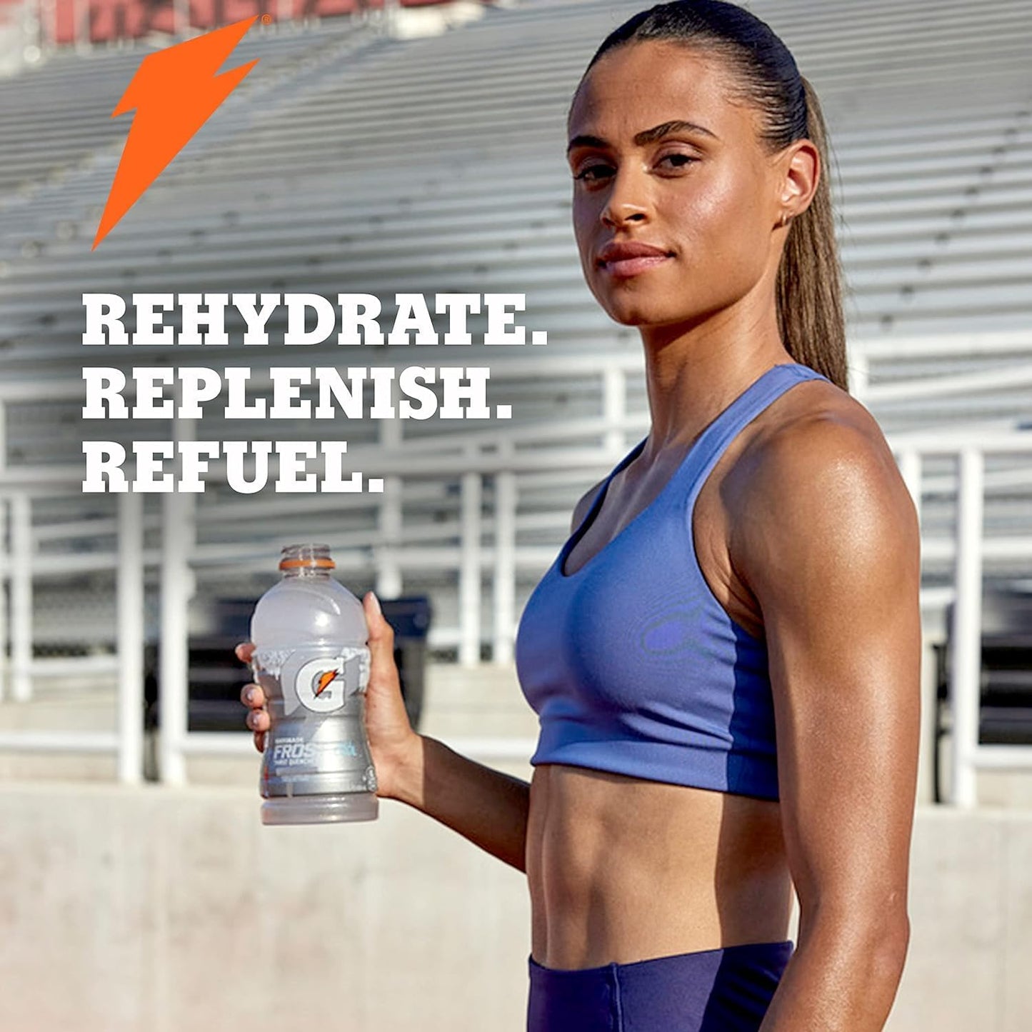 Gatorade Thrist Quencher, Frost Glacier Freeze Sports Drinks, 20 Fl Oz Bottles, 8 Pack