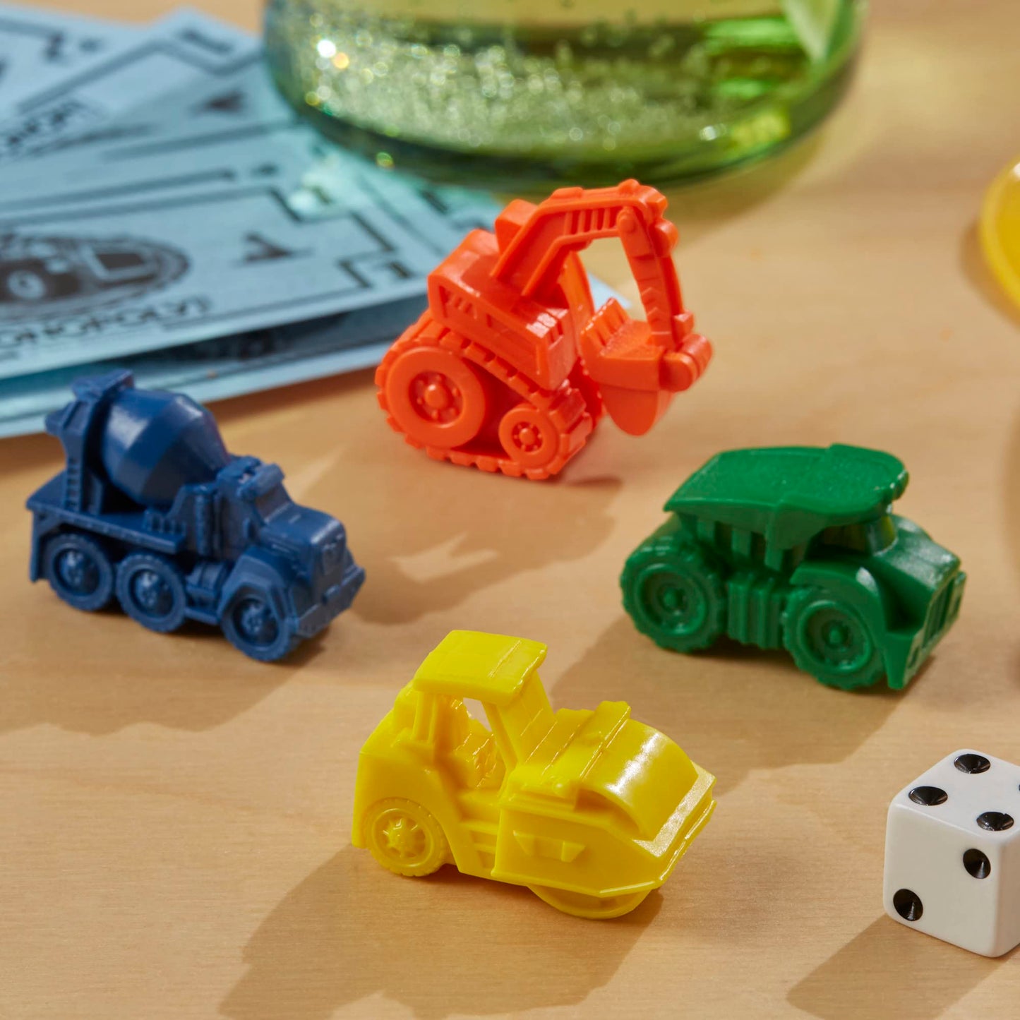 Monopoly Junior Trucks Edition Board Game for Kids Ages 5+, 2-4 Player Kids Games (Amazon Exclusive)