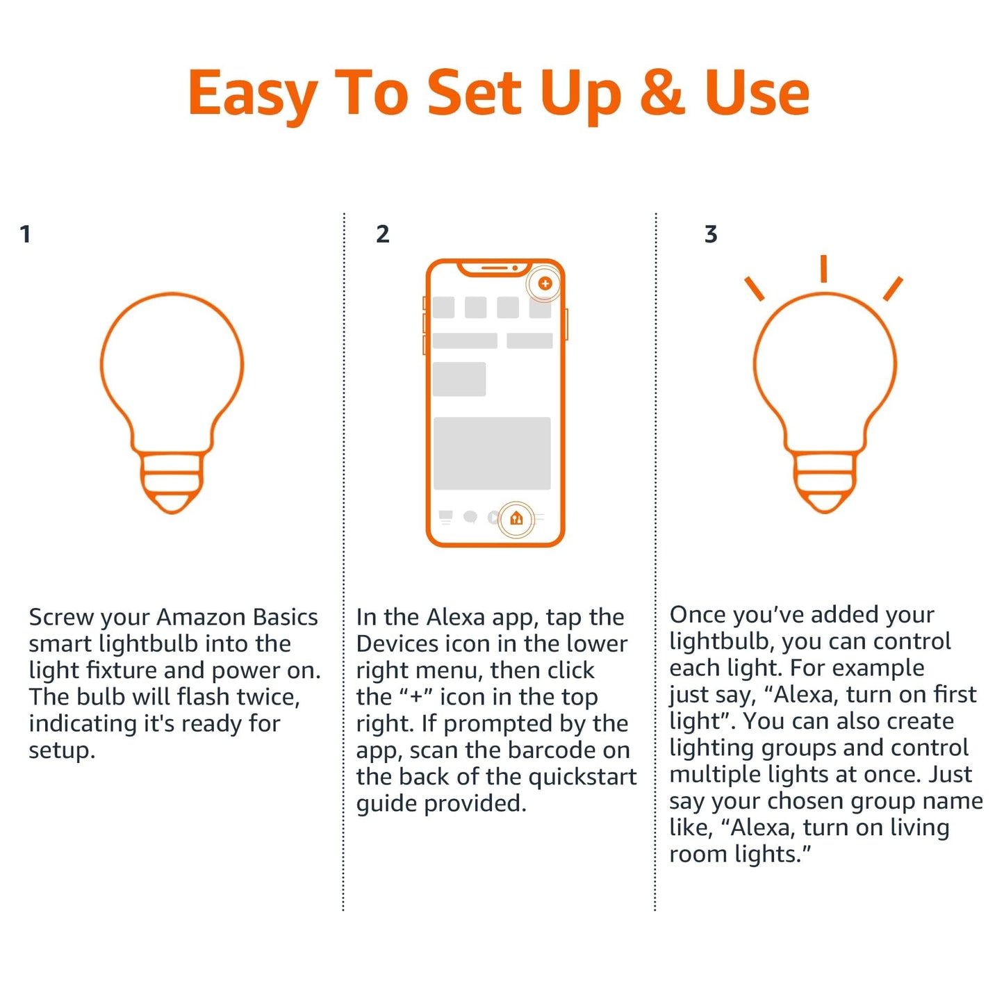 Echo Hub with Amazon Basics Smart Color Bulb