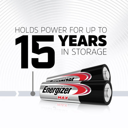 Energizer MAX AA Batteries (16 Pack), Double A Alkaline Batteries