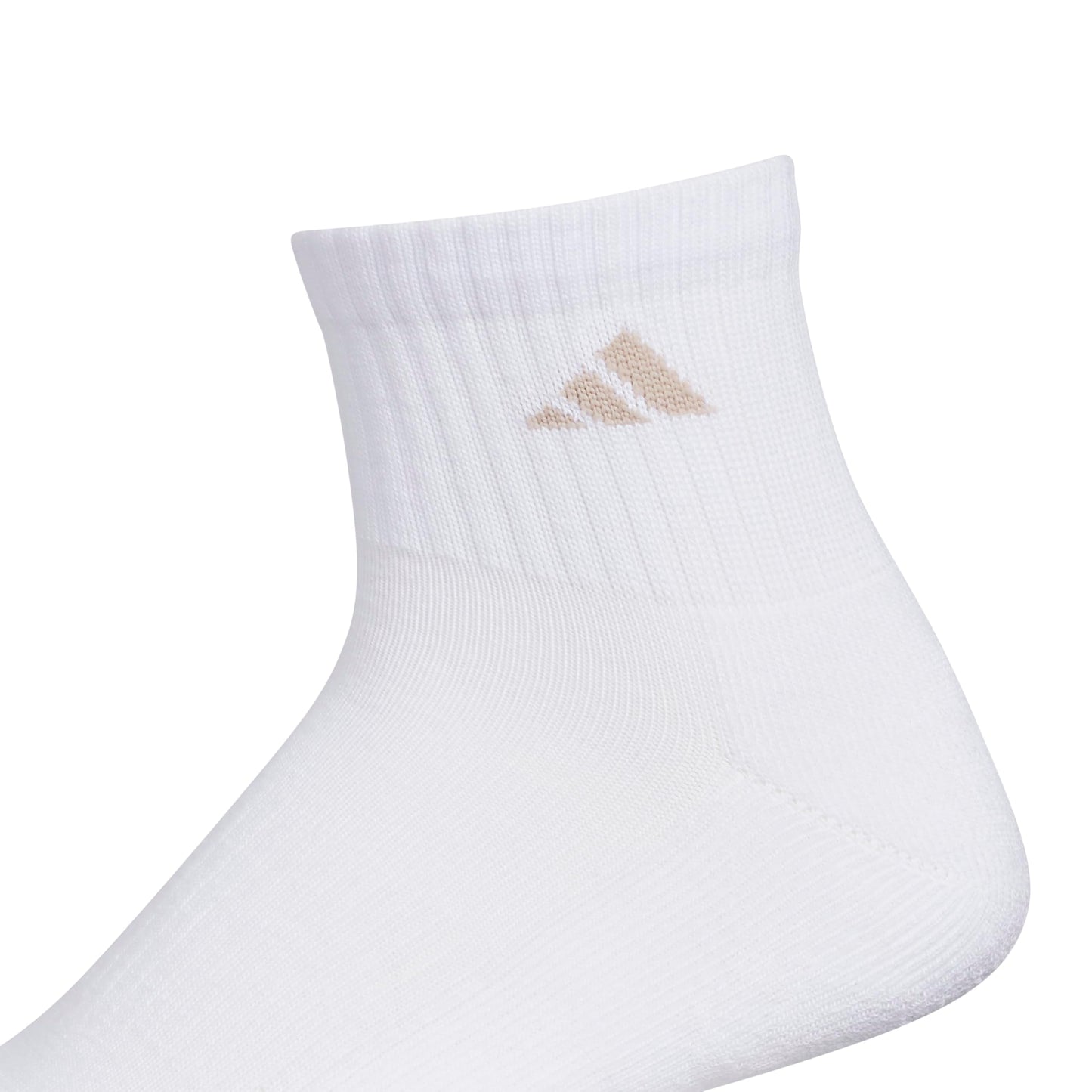adidas Men's Socks, Athletic Cushioned Quarter 6-Pack, Ankle Fit with Arch Support