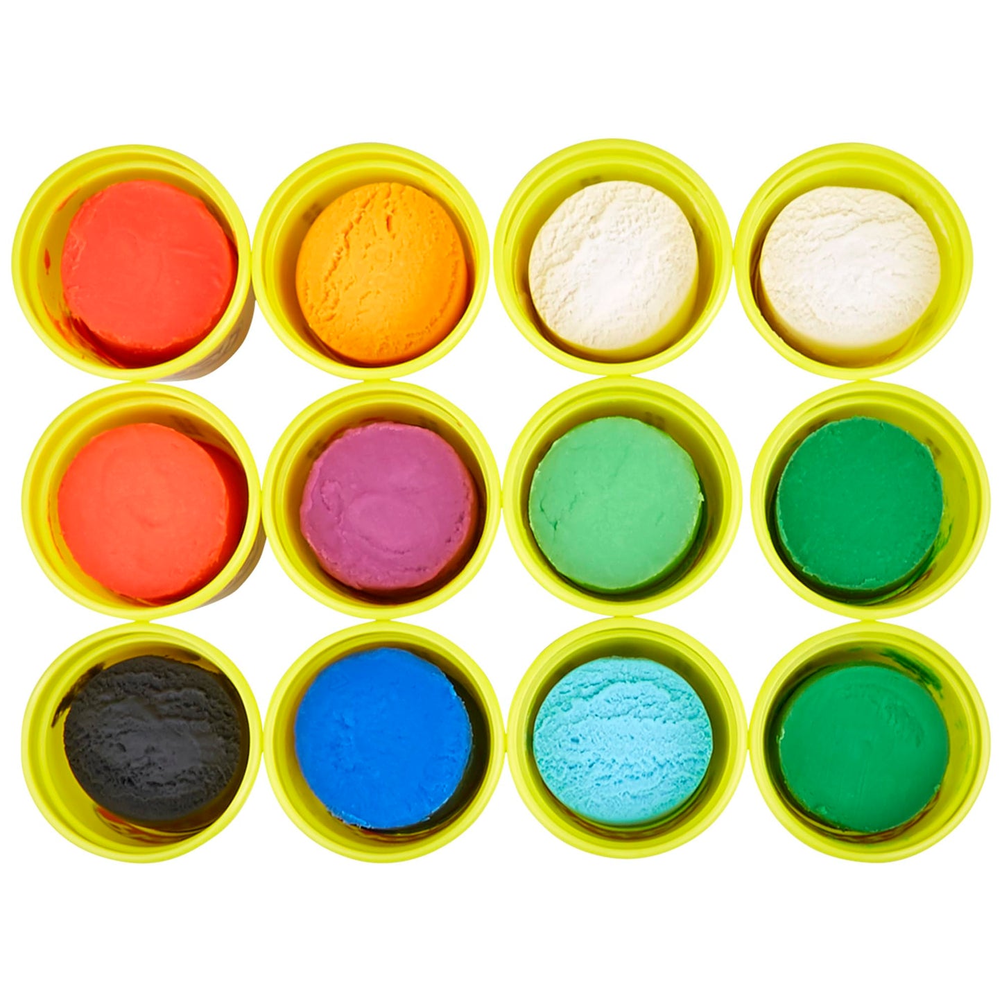 Play-Doh Jewel Colors Bulk 12-Pack of 4-Ounce Cans, Party Favors, Kids Arts & Crafts, Preschool Toys, Ages 2+ (Amazon Exclusive)