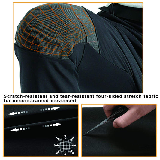 Postropaky Womens Outdoor Snow Ski Pants Waterproof Hiking Insulated Softshell Pants Snowboard Zipper Bottom Leg(Black10S)