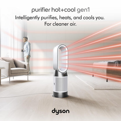 Dyson Purifier Hot+Cool™ Gen1 HP10 - Purifying Fan Heater (White)