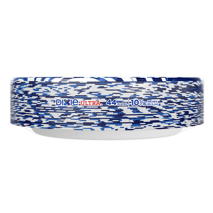 Dixie Ultra, Large Paper Plates, 10 Inch, 43 Count (Pack of 4), 3X Stronger*, Heavy Duty, Microwave-Safe, Soak-Proof, Cut Resistant, Disposable Plates For Heavy, Messy Meals